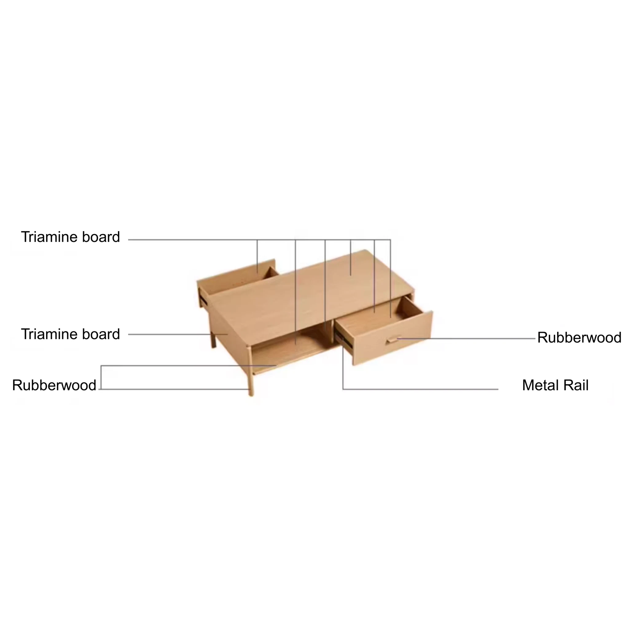 Linspire Cedar Coffee Table