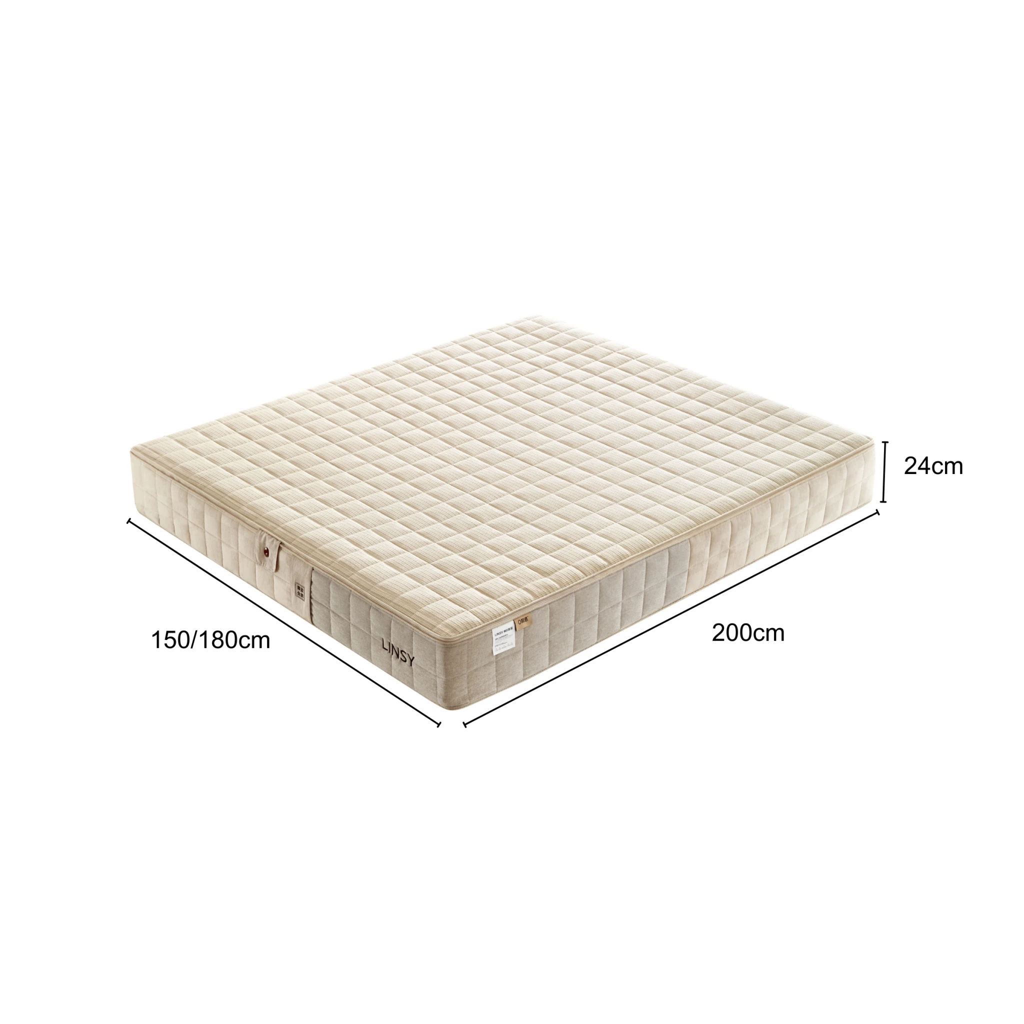 Linspire Cloudon Pocket Spring Mattress - Medium Firm - Global Queen