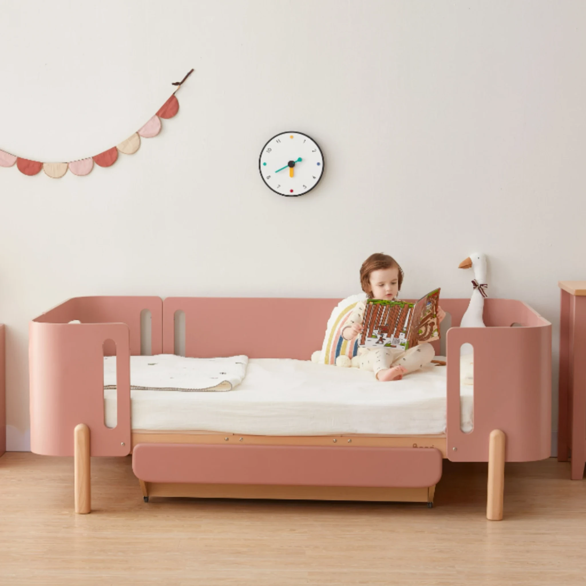 Boori Nova Kids Guard Panel for Nova Kids Bed, Cherry