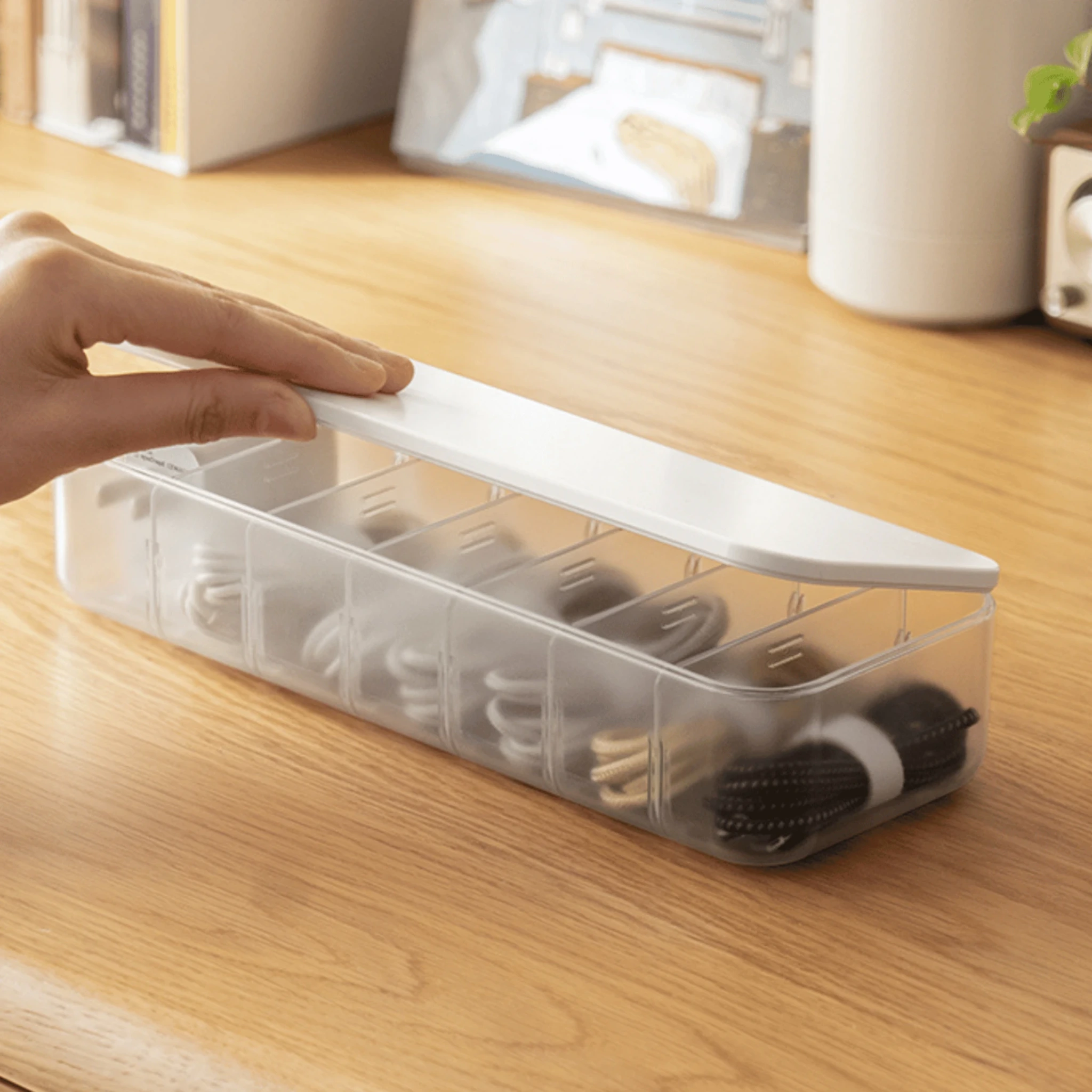 Zenlife Ridge Cable Storage Box with Lid