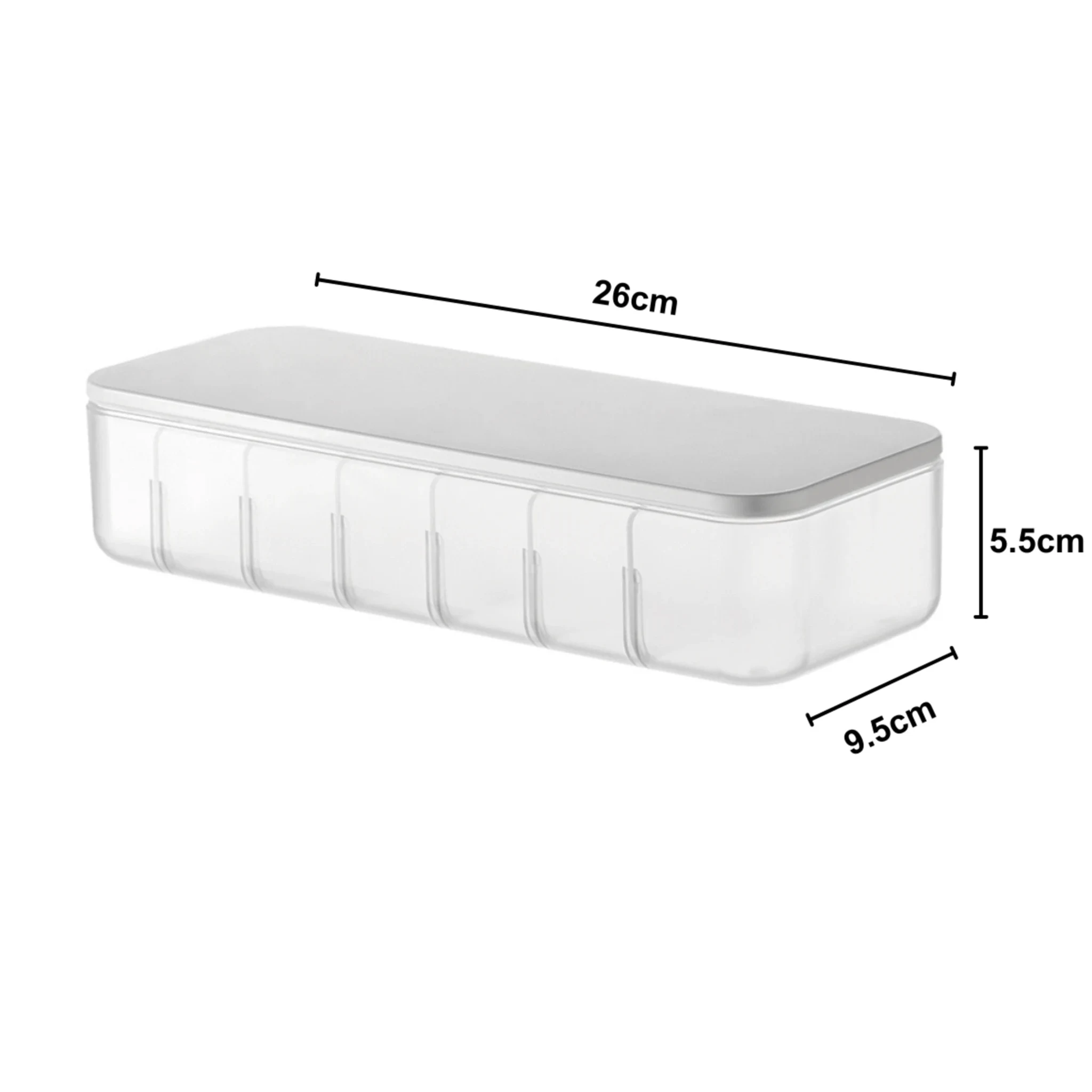 Zenlife Ridge Cable Storage Box with Lid