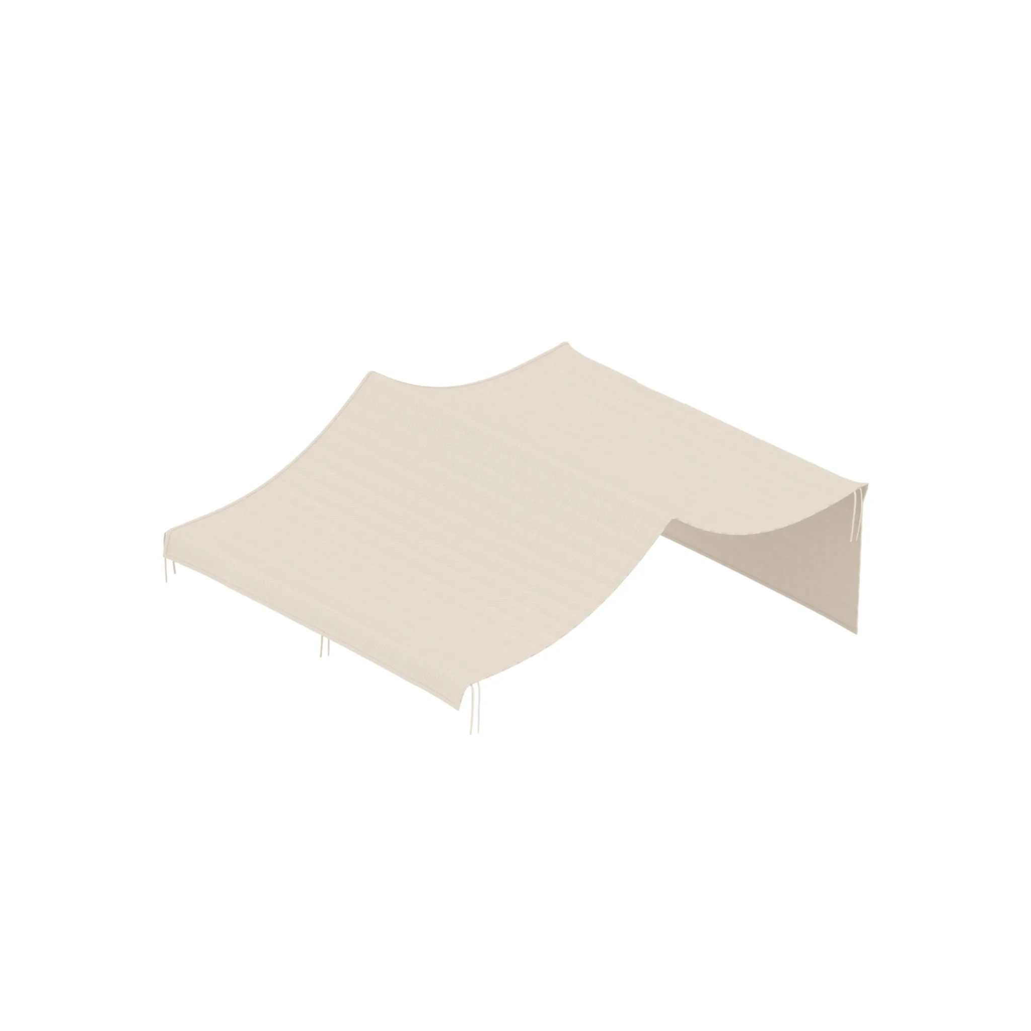 Boori Treehouse Kids Loft/Bunk Bed Tent Canopy, Warm Grey