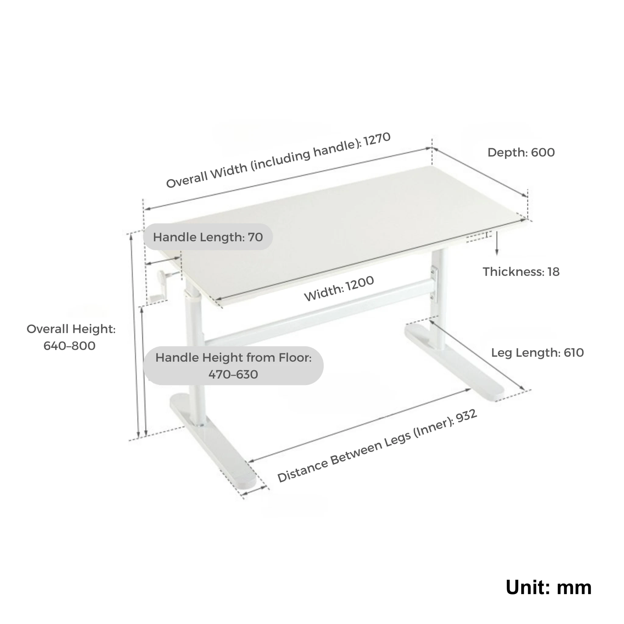 Linspire Flex Kids Study Desk