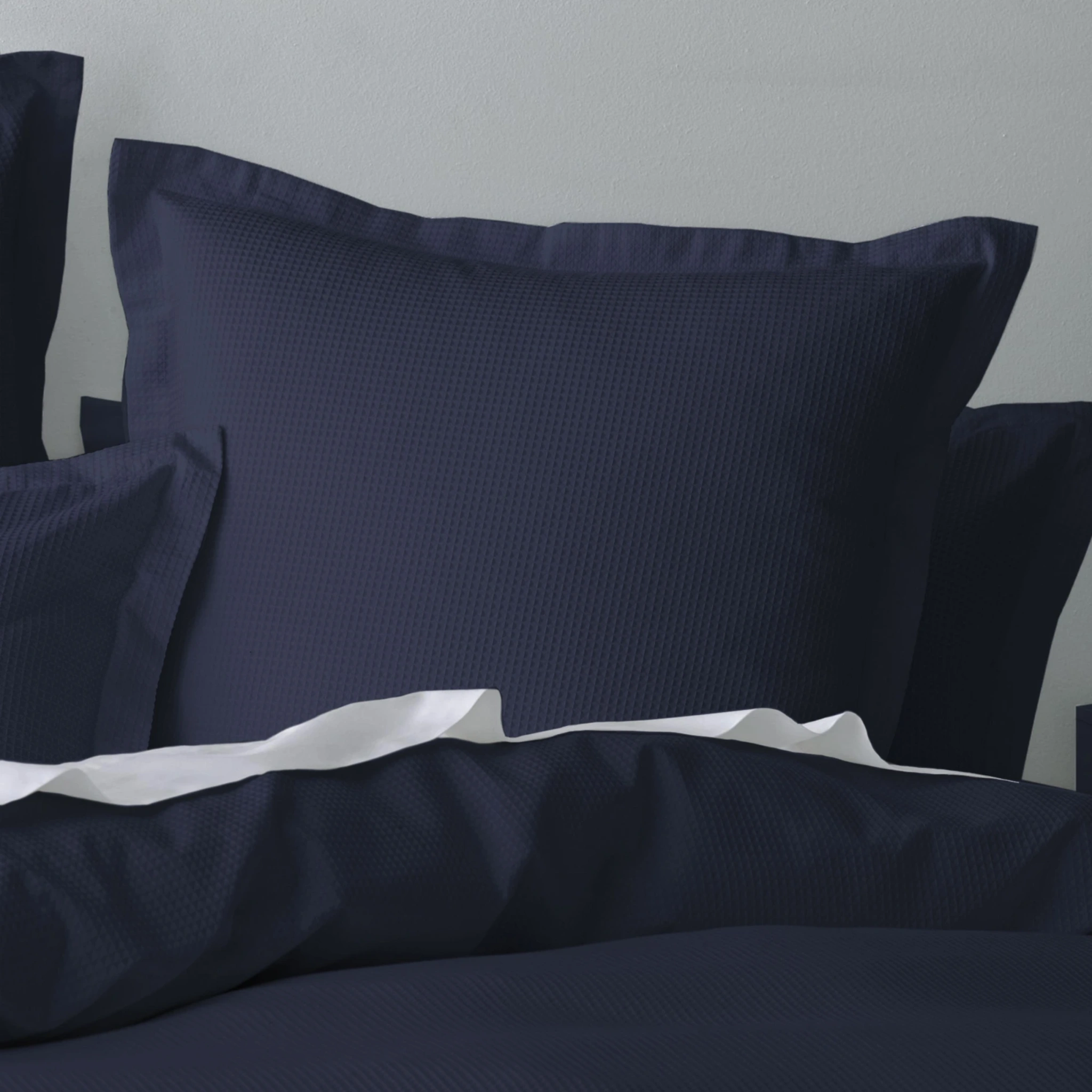 SAVONA Nova European Pillowcase, Navy