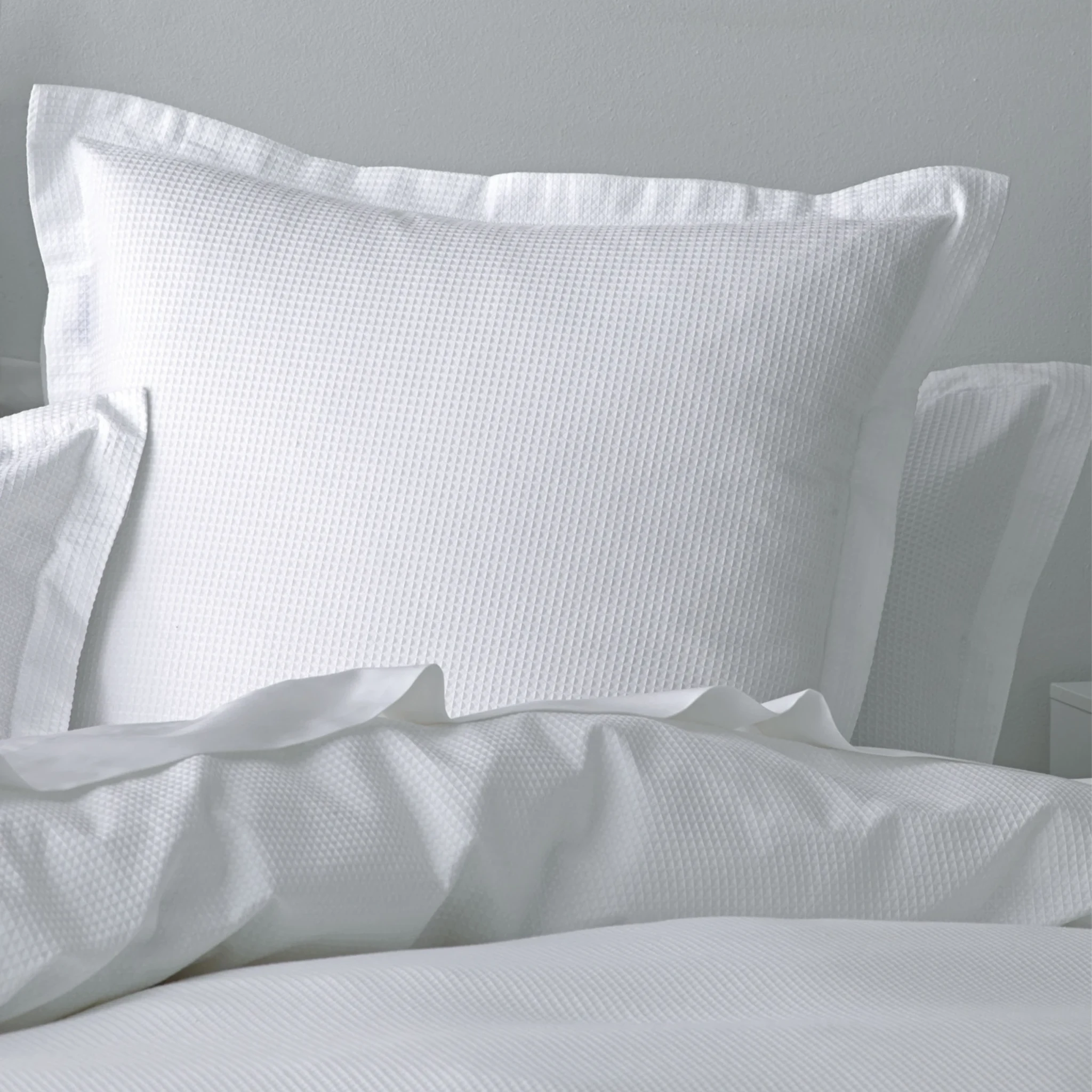 SAVONA Nova European Pillowcase, White