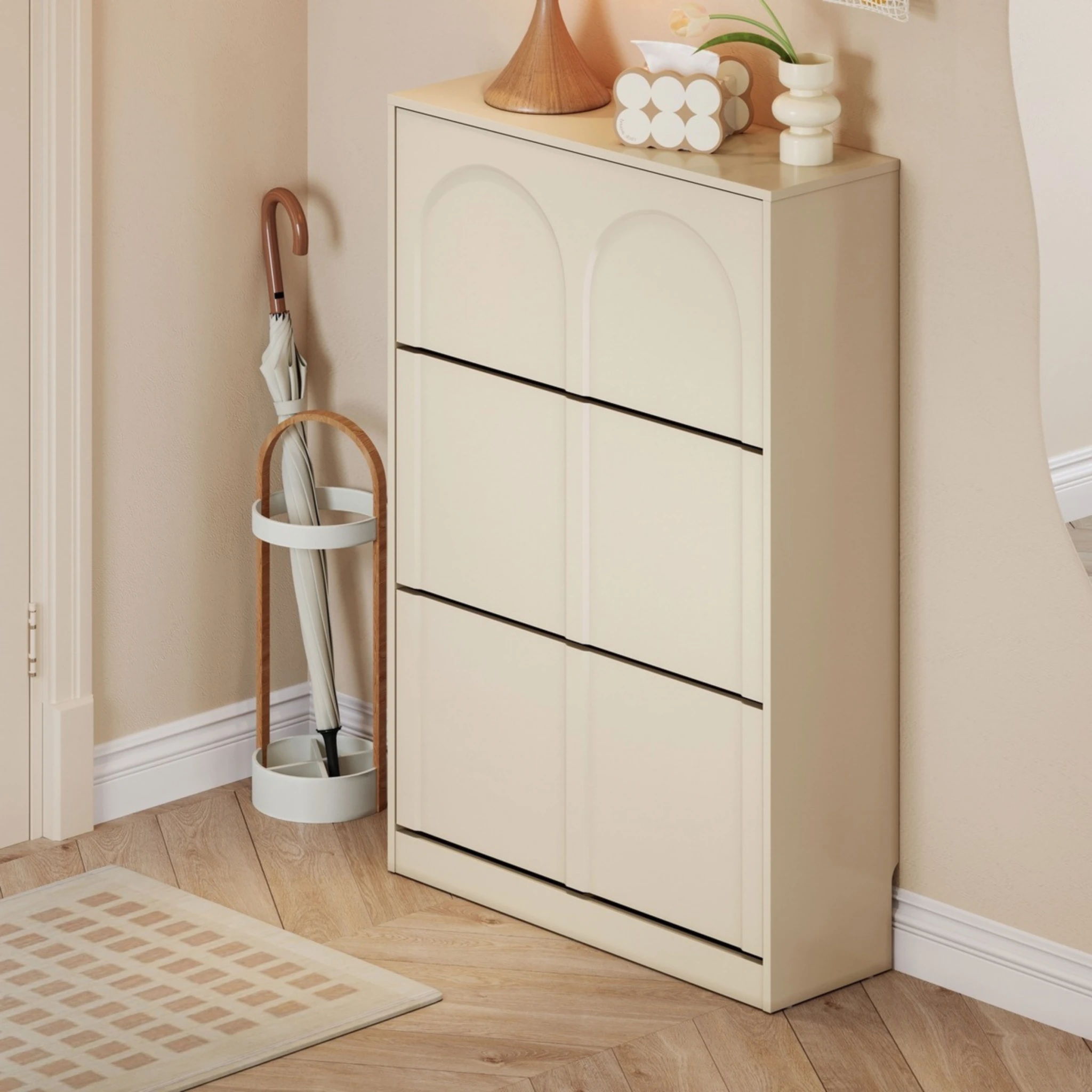 Linspire Haven Shoe Storage Cabinet, W80cm