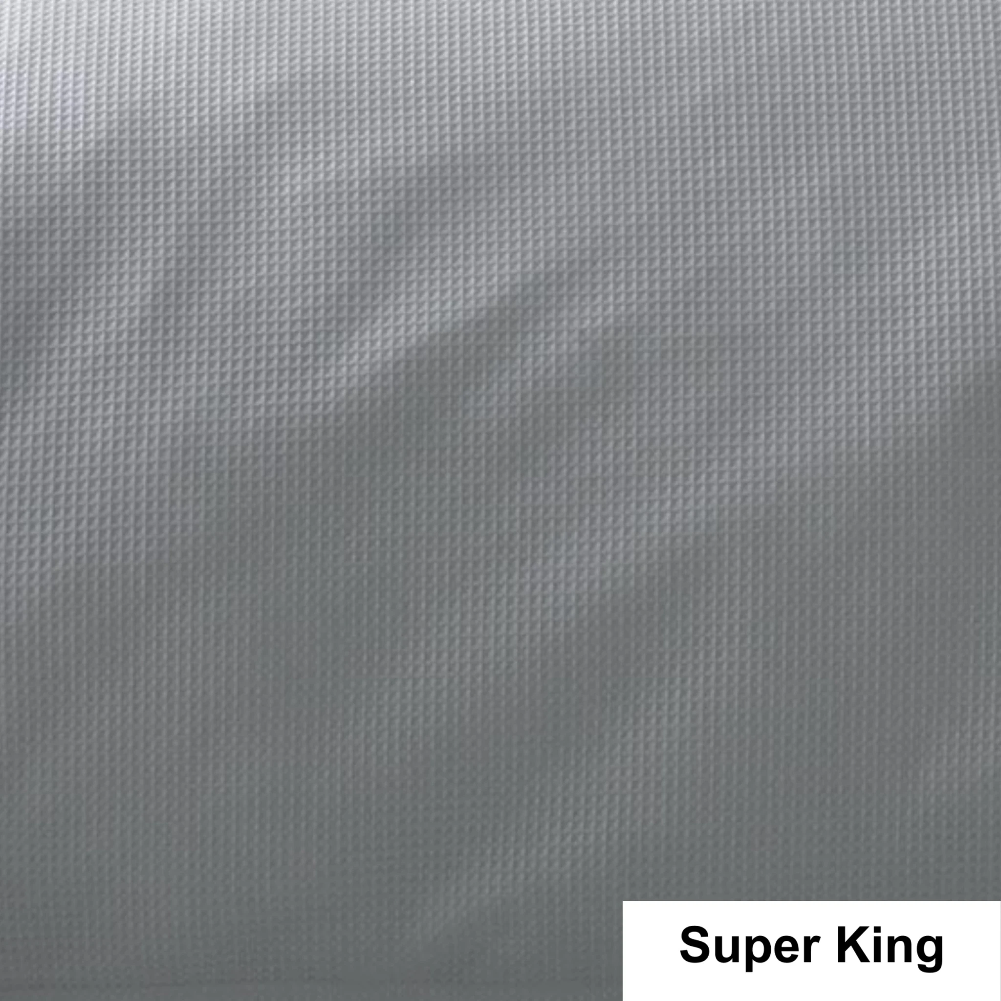 SAVONA Nova Duvet Cover Set, Silver, NZ Super King