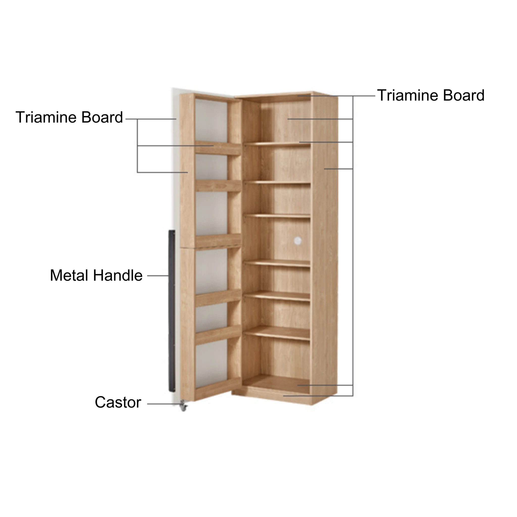 Linspire Noble Kitchen Pantry, W60cm