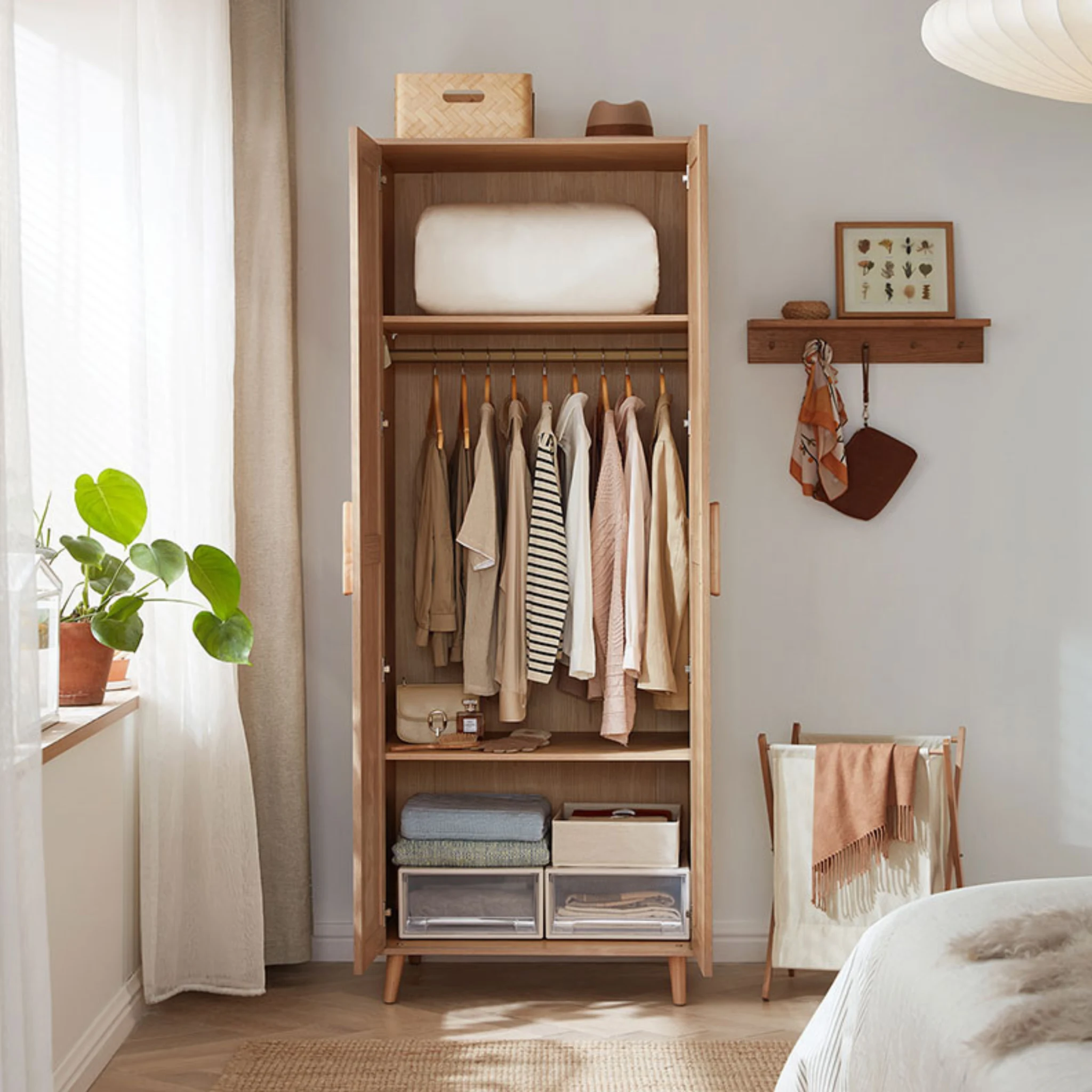 Linspire Noble 2-Doors Wardrobe