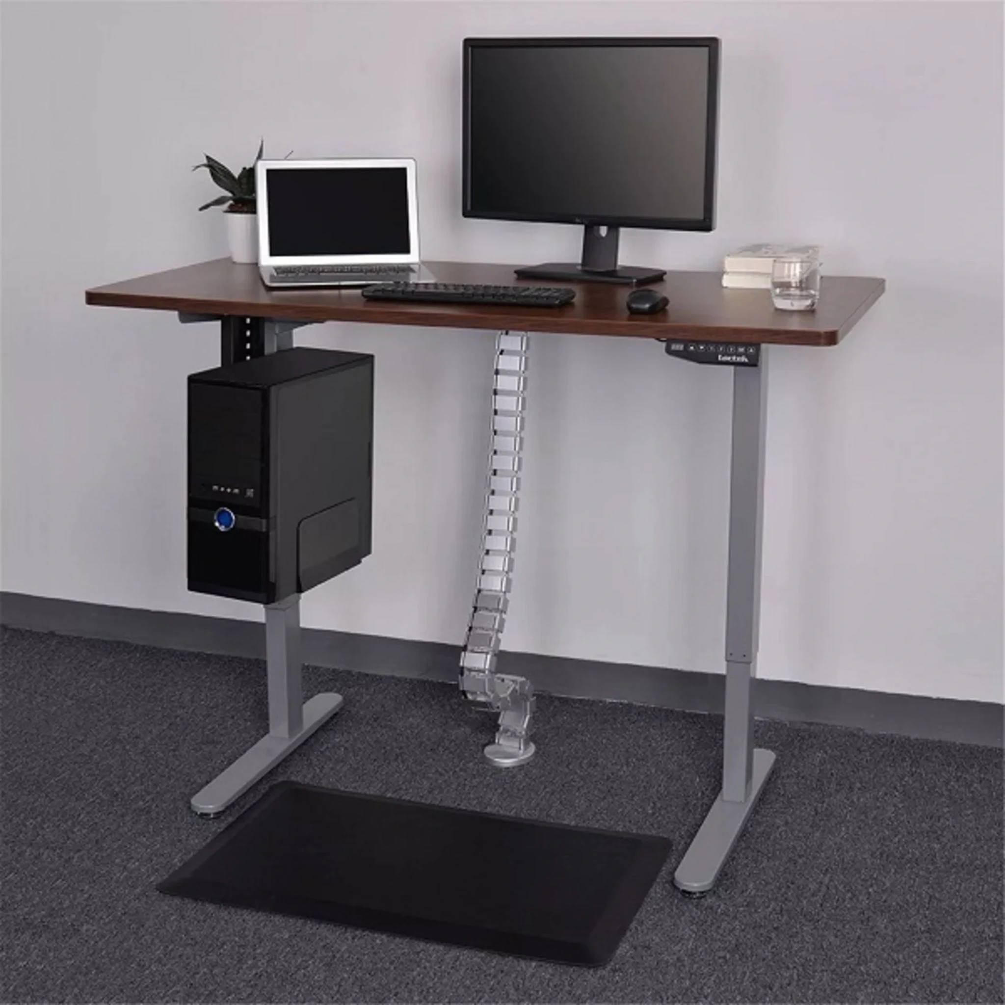 LoctekcmP017 Cable Management Spine,120cm, Silver