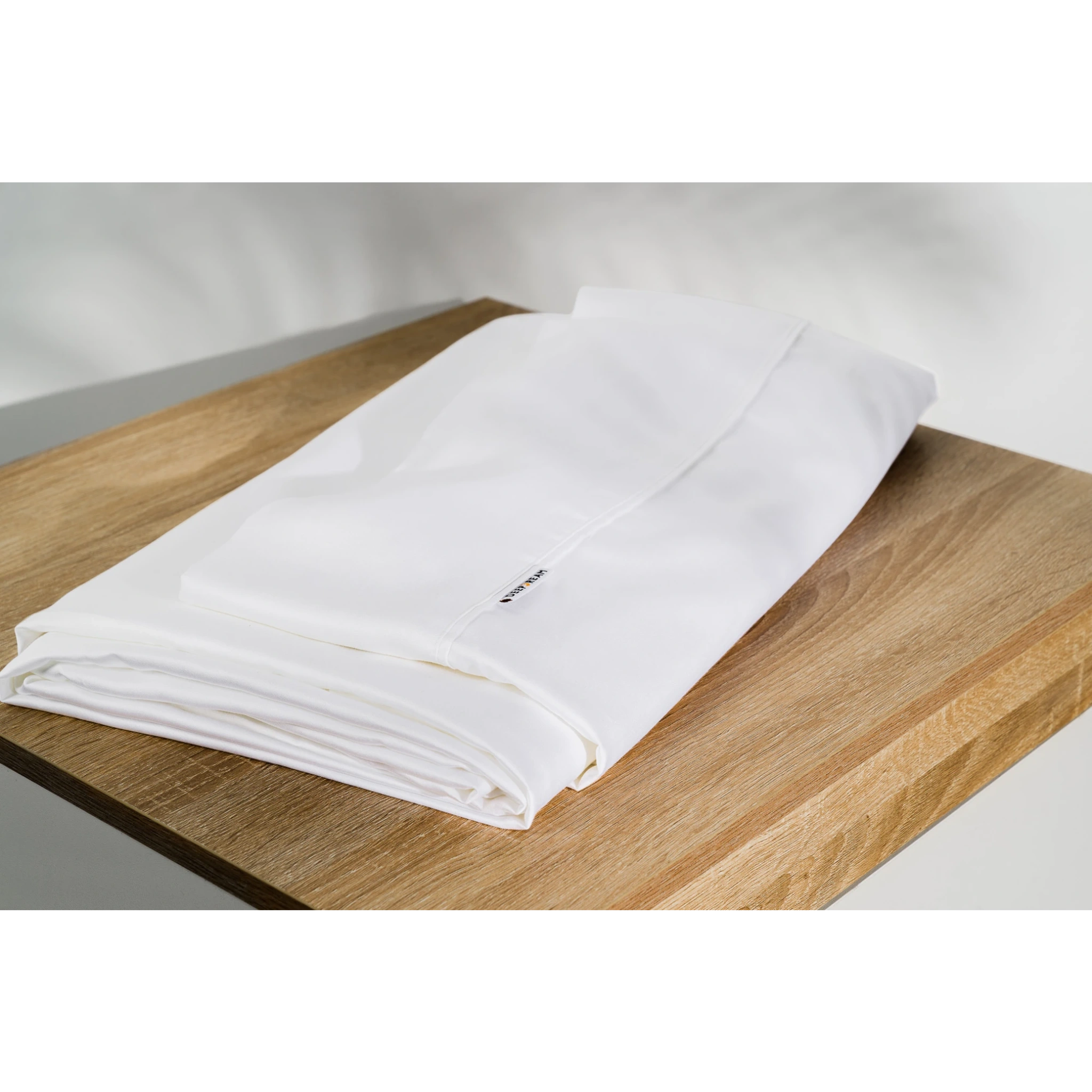 Lifely Deep Dream Luxury 500ThreadCount Flat Sheet, White, NZ Queen, 260Wx265+13Lcm