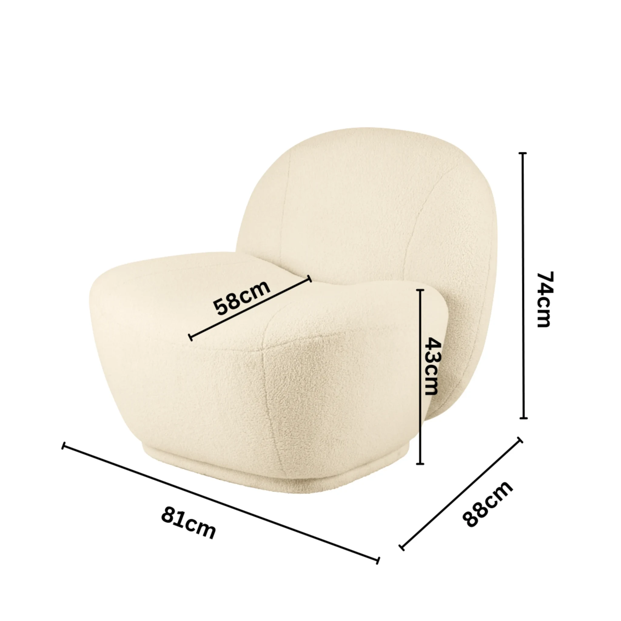 Hjem Design Gladstone Lounge Chair