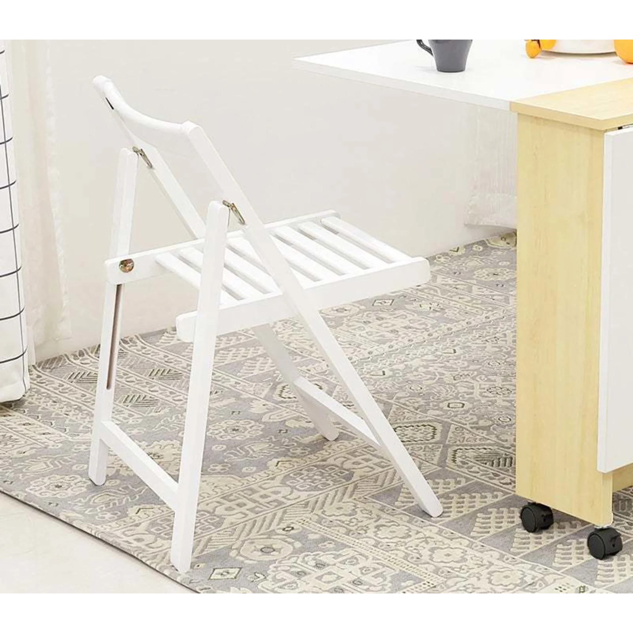 Loft Nordic Dining Chair, White, Set of 2