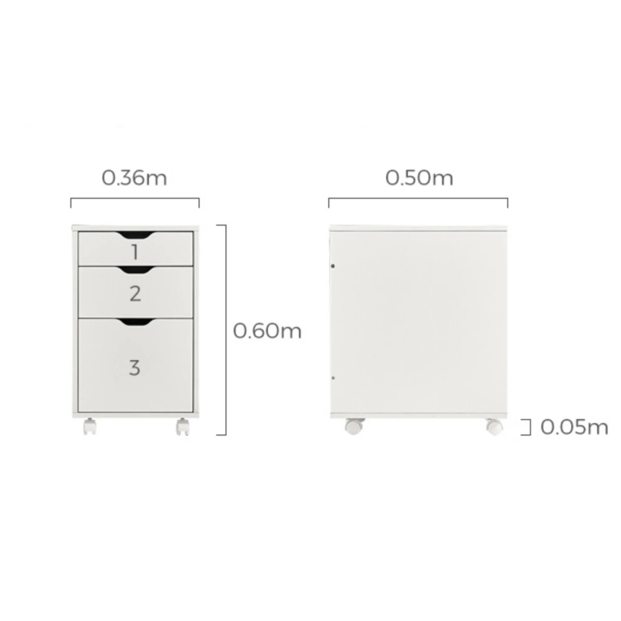 Loft Kiri Drawer Unit on Castors