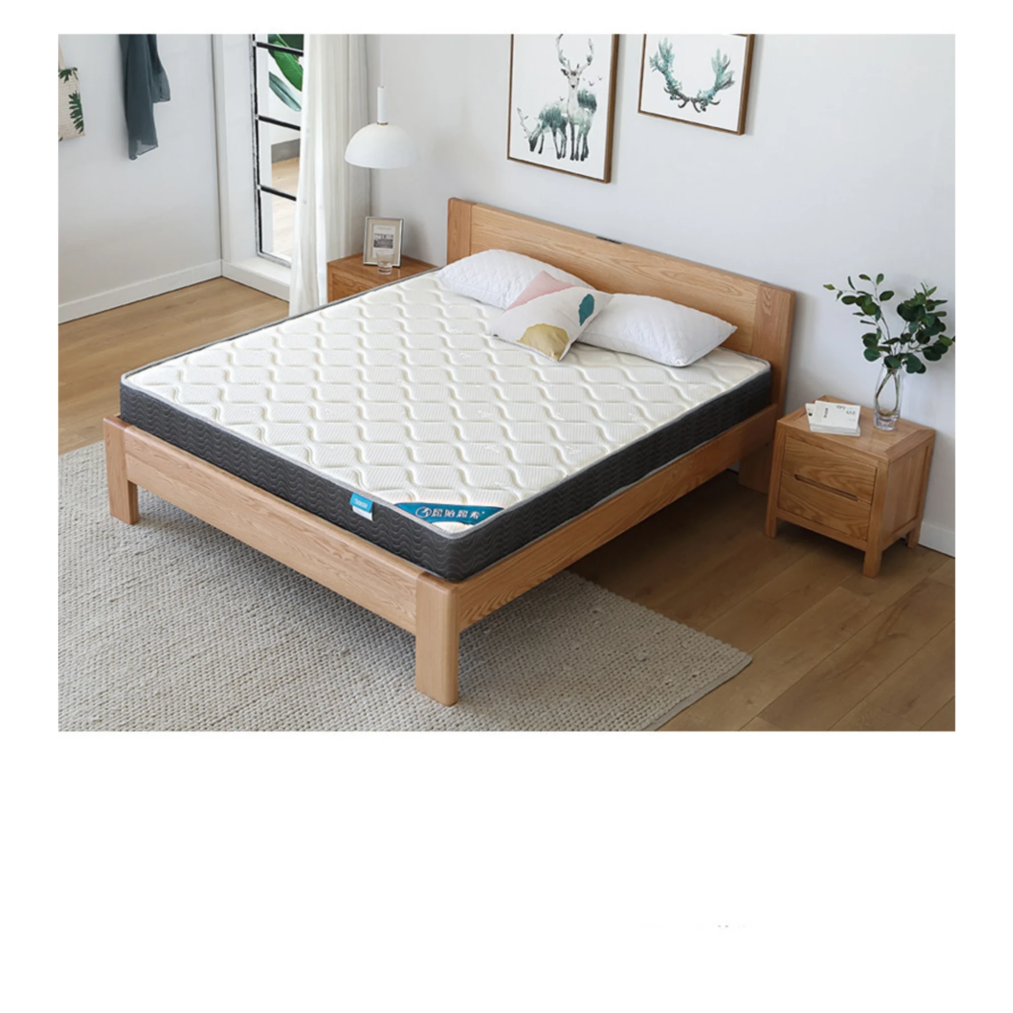 SolidWood Simeng Spring Mattress - Extra-Firm - Global Double