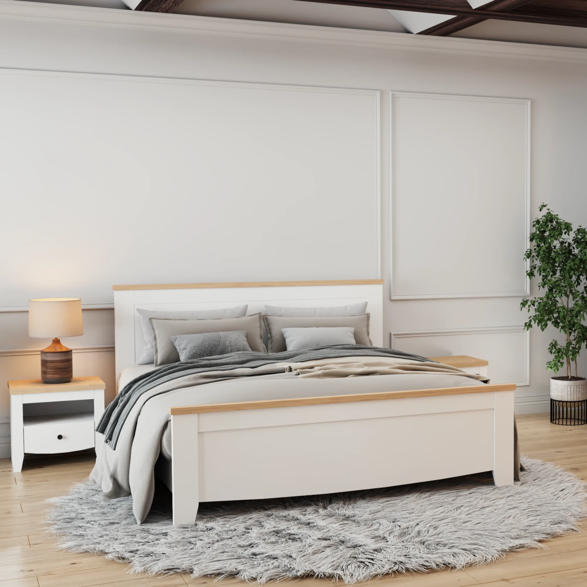 Loft Hampton NZ Queen Bed Frame