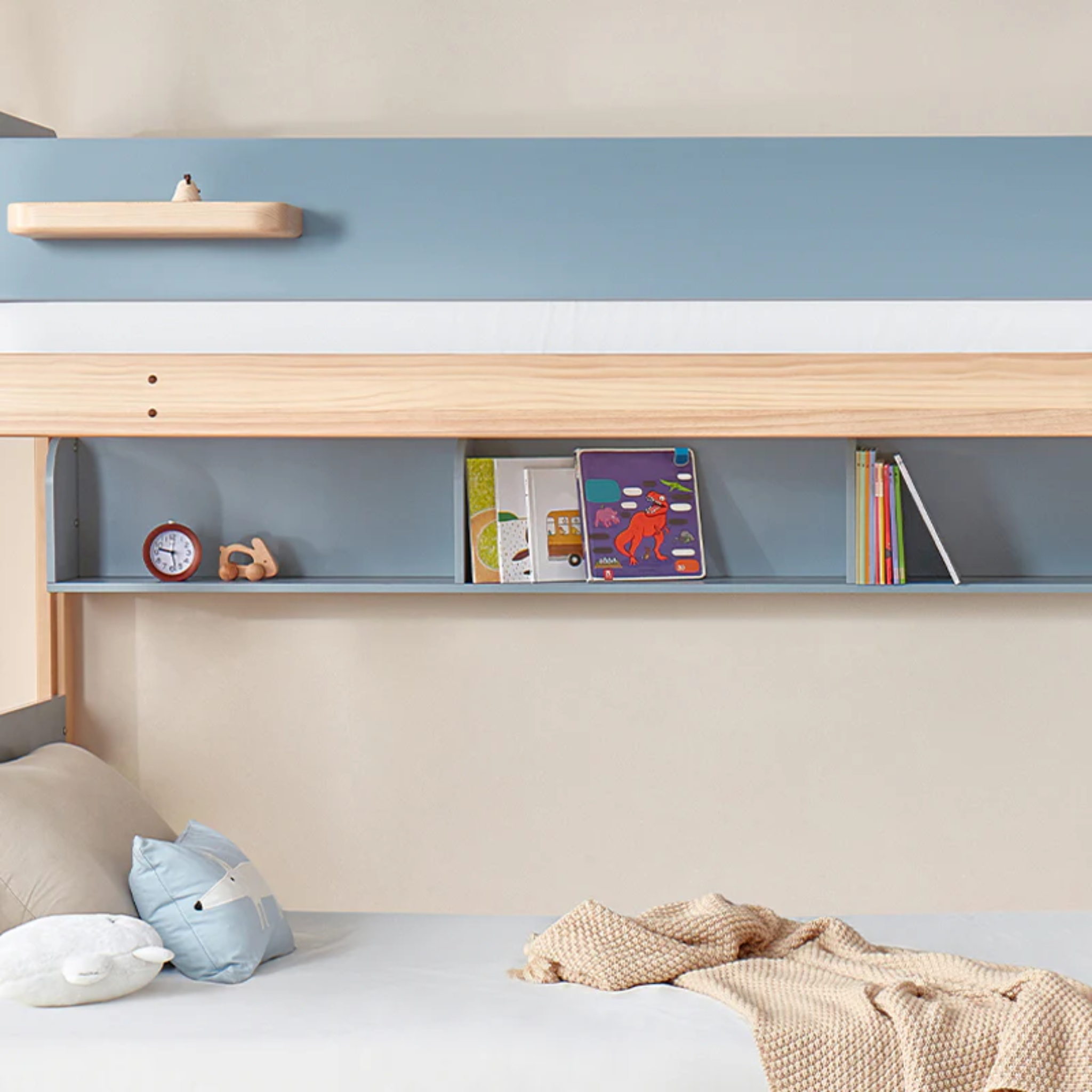 Boori Natty Bookshelf, Blueberry