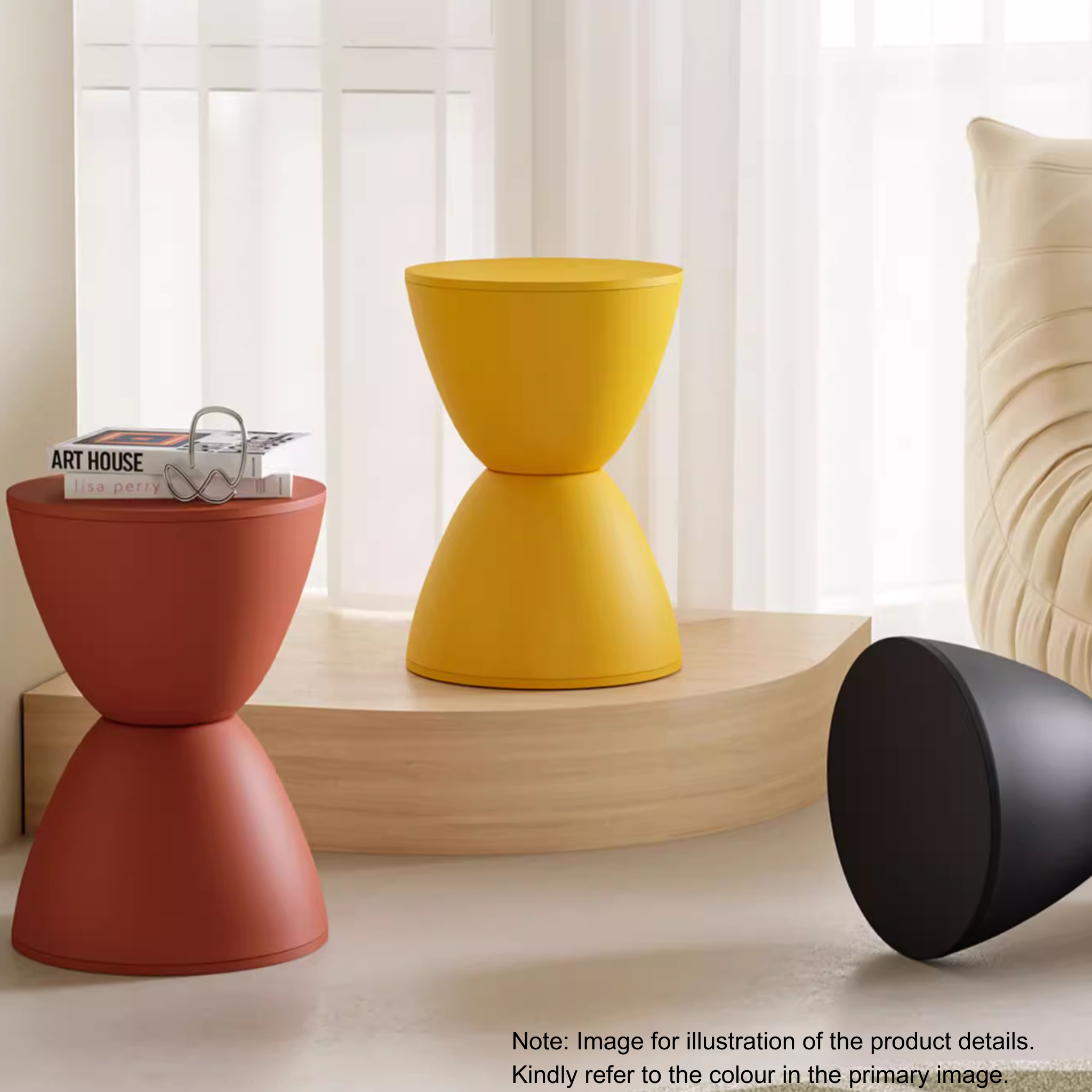 MODE Philippe Starck Prince Stool Replica, Black