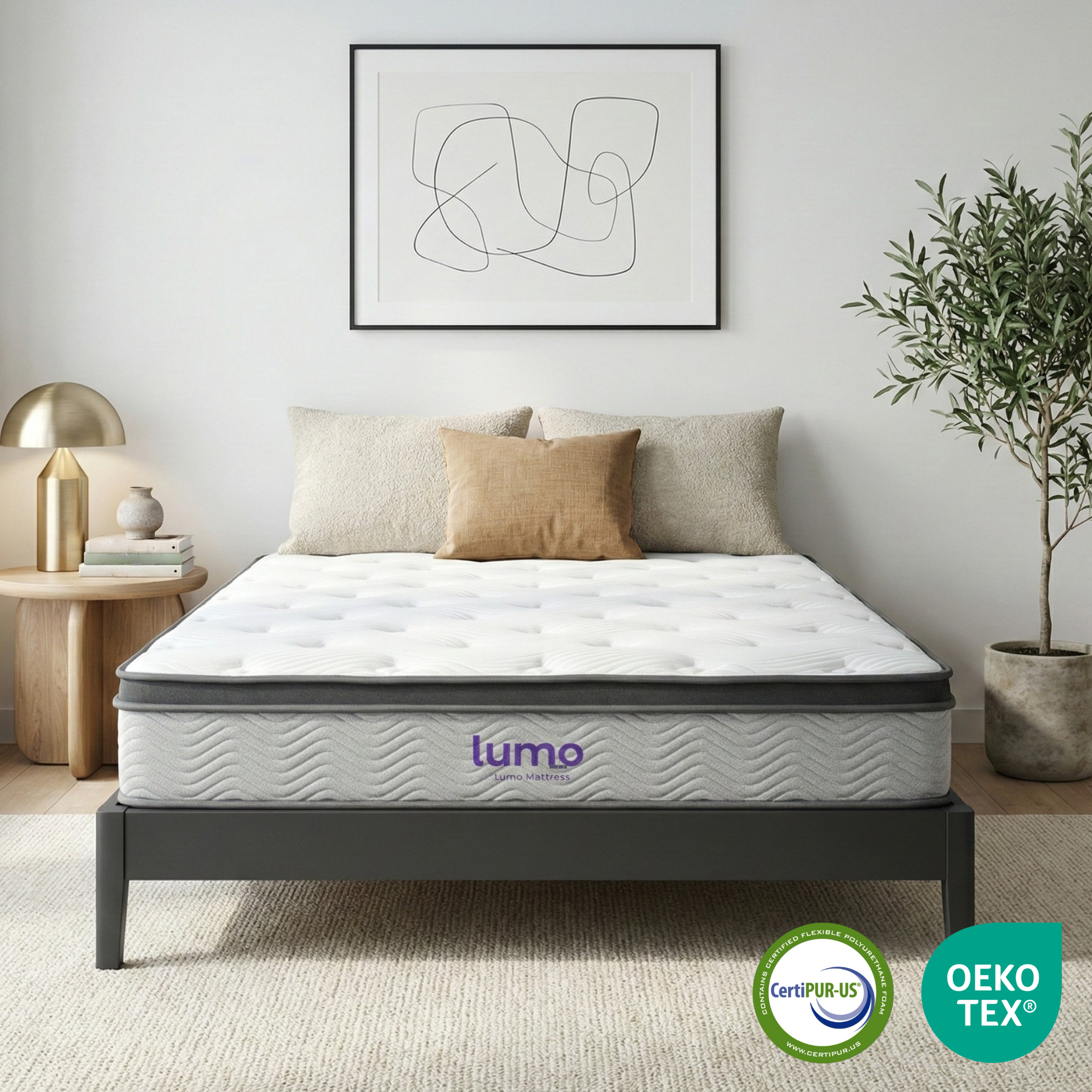 Lumo Breeze Hybrid Mattress - Medium - NZ Double