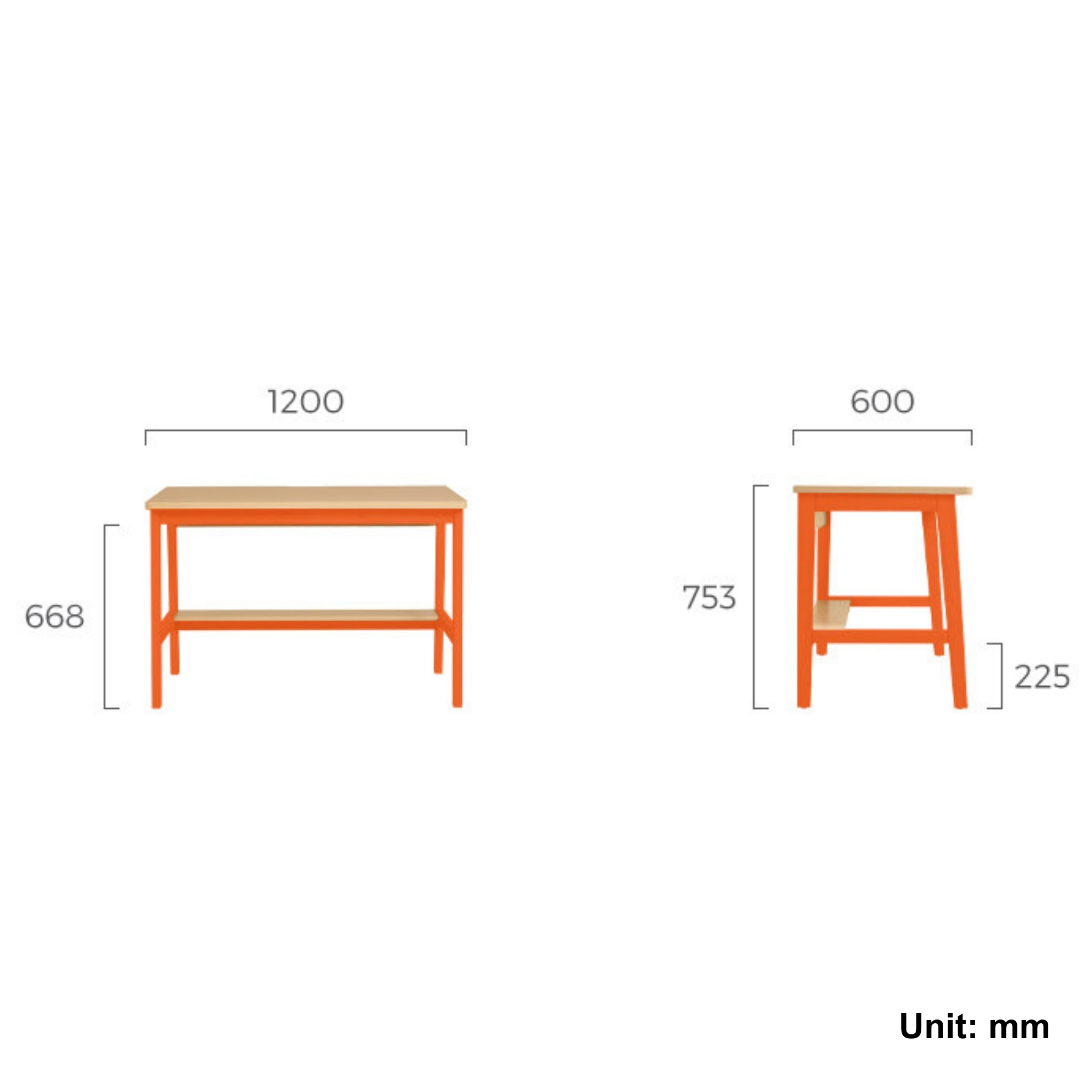 Linspire Ursula Office Desk, W120cm