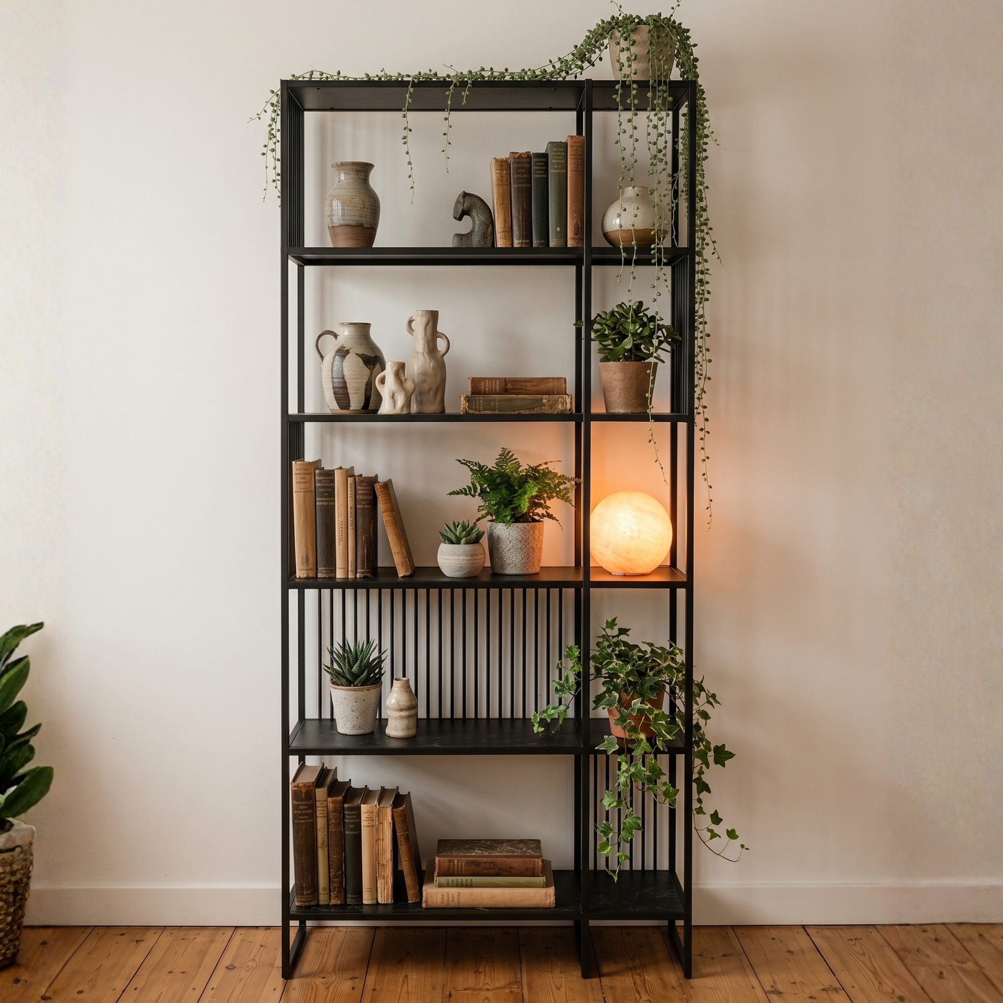 Hjem Design Strenway Shelving Unit, 85x35x185cm