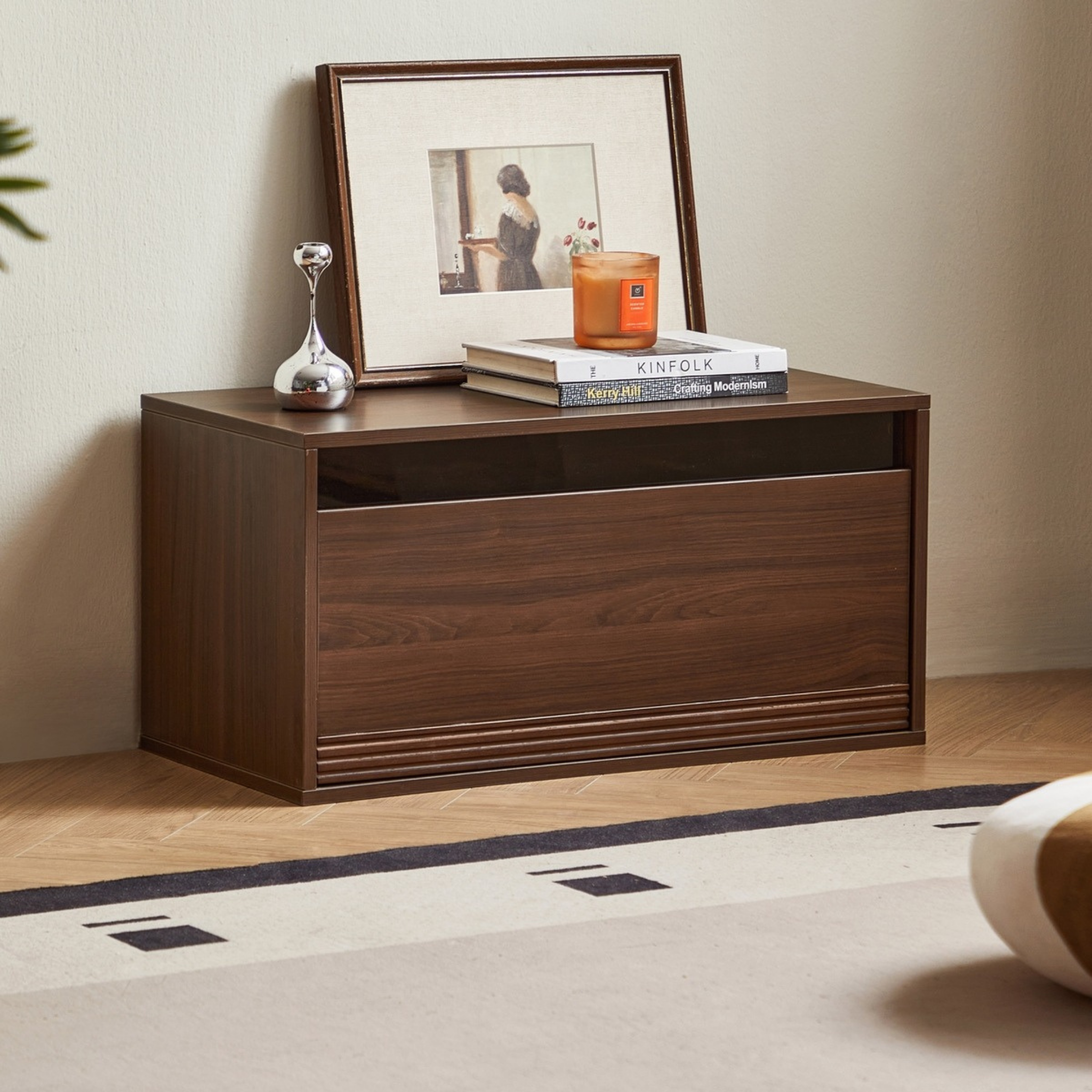 Linspire Forma 1 Drawer Module, Dark Wood