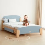 Boori Sunshine Kids King Single Bed, Blueberry and Almond