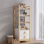 Boori Tidy Kids Storage Bookcase, Barley and Almond