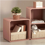 Boori Tidy Kids Modular Box Square, Cherry