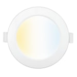 Brilliant TRILOGY Smart WiFi LED 9W CCT Downlight, White