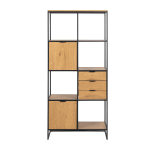 Hjem Design Swansea Bookcase, Tall