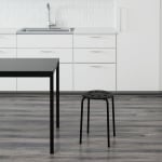 IKEA MARIUS Stool 45x40cm Black