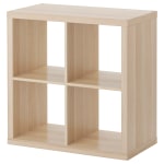 IKEA KALLAX Shelving Unit 77x77cm White stained oak effect