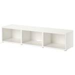 (Besta Part)IKEA BESTA TV Bench, White 180x40x38 cm