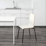 IKEA MARTIN Chair, Black, White