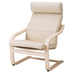 IKEA POANG Armchair, Birch veneer, Glose eggshell