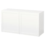 IKEA BESTA Shelf Unit w Doors, WH 120x42x64 cm