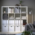 IKEA KALLAX Shelving Unit 147x147cm, White