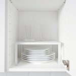 IKEA VARIERA Shelf insert 32x28x16cm WHITE