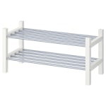 IKEA TJUSIG Shoe rack 79cm WHITE