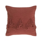 Kave Home PAULIN cushion cover, 45 x 45 cm, Maroon