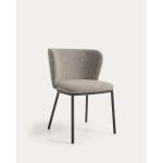 Kave Home CISELIA Boucle Dining Chair, Grey