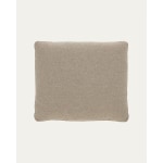 Kave Home BLOK Rectangle Cushion, Beige, 60x50cm