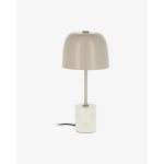 Kave Home Alish Table Lamp with Marble Base