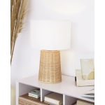 Kave Home Kimjit Table Lamp with Rattan Base