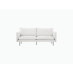 Lifely Jasper 3 Seater Boucle Sofa, Creamy White, 85Wx200Lx90H cm