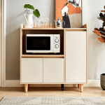 Linspire Juniper Sideboard, Large, Natural & White