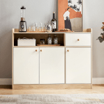 Linspire Juniper Sideboard, 1.2M, Natural & White