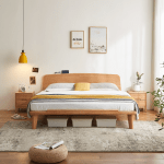 Linspire Ventus Small Queen Bed Frame with Headboard