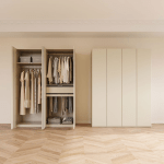 Linspire Aurora 4-Door Wardrobe with Pants Rack